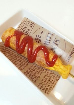 ローキーでスティックオムライス-レシピのメイン写真