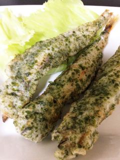 簡単☆ししゃもの青のり揚げ-レシピのメイン写真