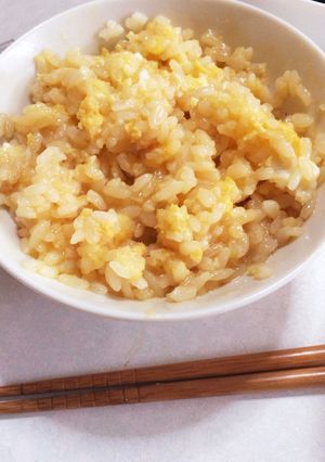 レンジでチン！卵かけご飯-レシピのメイン写真