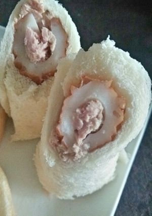 ちくわパンロール-レシピのメイン写真