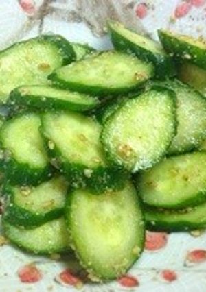 超簡単！キュウリのすし酢漬け-レシピのメイン写真