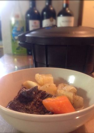 電子レンジ圧力鍋マイヤーで肉じゃが-レシピのメイン写真