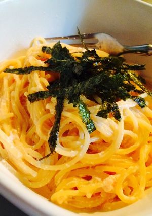超簡単☆明太マヨパスタ〜(^^)-レシピのメイン写真