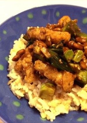ごま油香る♡納豆アボカド丼-レシピのメイン写真