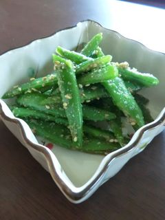 いんげんの胡麻和え-レシピのメイン写真