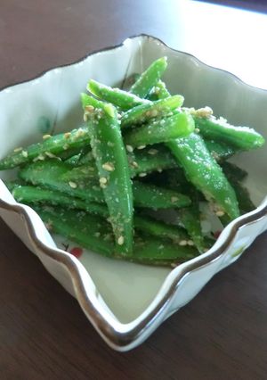 いんげんの胡麻和え-レシピのメイン写真