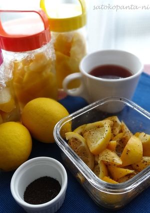 紅茶♪減塩☆塩レモン☆-レシピのメイン写真