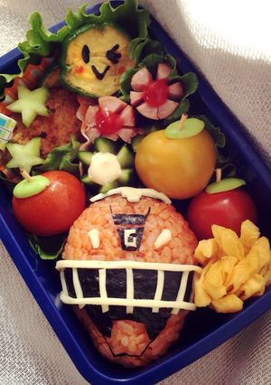 トッキュウジャー6号✴︎キャラ弁-レシピのメイン写真