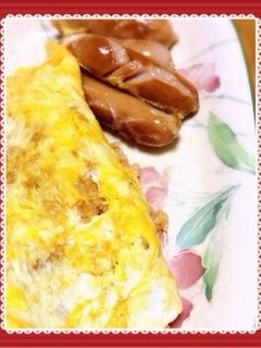 冷凍ご飯でオムライス-レシピのメイン写真