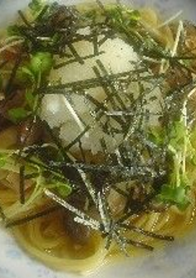 はなびし草の和風きのこおろしパスタ-レシピのメイン写真