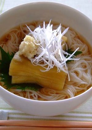焼きなすそうめん-レシピのメイン写真