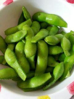 夫好みの枝豆ゆで方-レシピのメイン写真