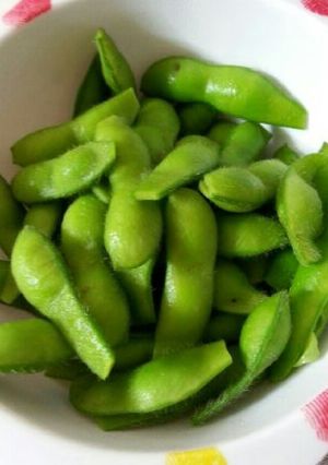 夫好みの枝豆ゆで方-レシピのメイン写真