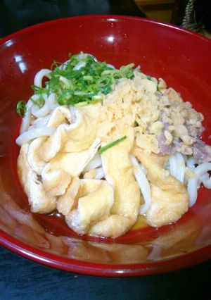 あっさり、冷やしキツネうどん-レシピのメイン写真
