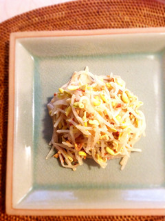 美容に豆もやしのゴマナッツ和え-レシピのメイン写真