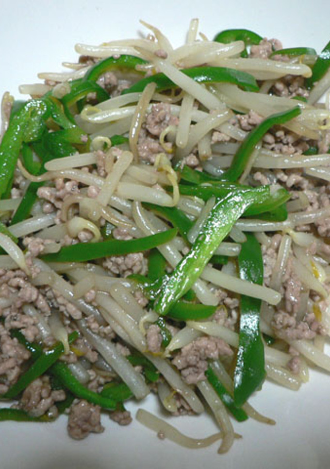 豚挽肉と野菜のオイスターソース炒め-レシピのメイン写真