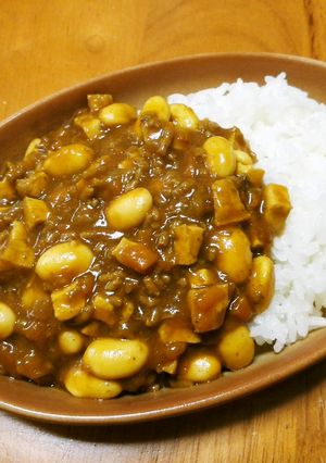 大豆と厚揚げのドライカレー-レシピのメイン写真