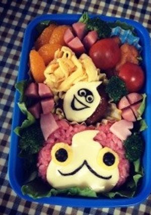 キャラ弁☆妖怪ウォッチ-レシピのメイン写真
