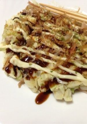 崩れてもOK！お好み焼き-レシピのメイン写真