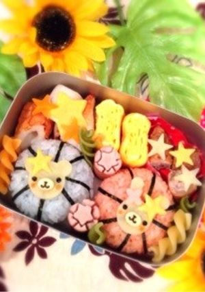 七夕のキャラ弁-レシピのメイン写真