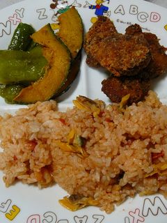 炊飯器パエリア-レシピのメイン写真