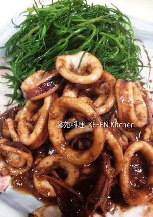 イカのワタ炒め-レシピのメイン写真