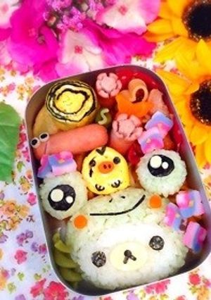 玉子焼きでキイロイトリとカタツムリ-レシピのメイン写真