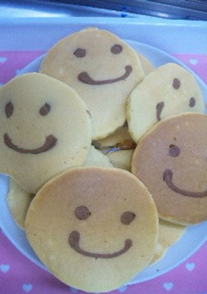 にこにこホットケーキ-レシピのメイン写真