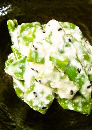 インゲン豆の白和え-レシピのメイン写真