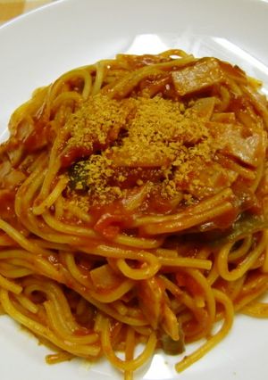 ★市販のミートソースで*ナポリタン*♪-レシピのメイン写真