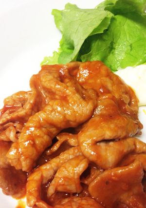 【簡単激ウマおかず】豚肉のケチャップ焼き-レシピのメイン写真
