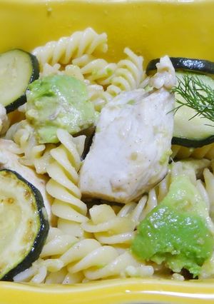 鶏胸肉とアボガド入りズッキーニフリジ-レシピのメイン写真