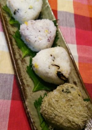 塩レモン！三種の混ぜご飯＆おむすび♪-レシピのメイン写真