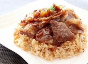 うちの男子ごはん☆ガーリックBS焼肉炒飯-レシピのメイン写真