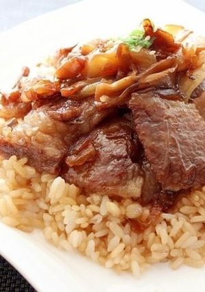 うちの男子ごはん☆ガーリックBS焼肉炒飯-レシピのメイン写真
