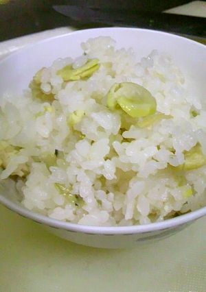 ♡山形♡打ち豆ご飯-レシピのメイン写真