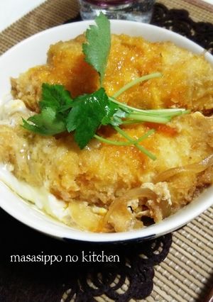 ふんわり優しい*白身フライのカツ丼*-レシピのメイン写真