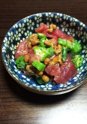 まぐろのねばねば小鉢-レシピのメイン写真
