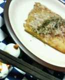卵ときりいかで昭和の味☆パンカツ