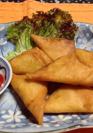 リメイク☆ポテトサラダのサモサ-レシピのメイン写真