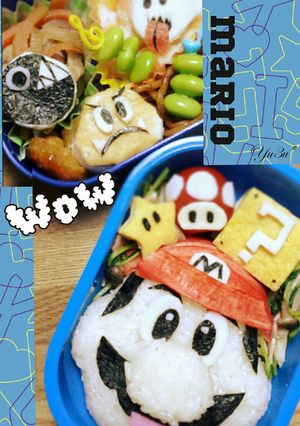 キャラ弁☆マリオ-レシピのメイン写真