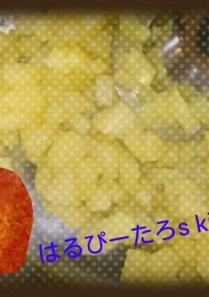 お菓子作りに☆角切りりんごのコンポート-レシピのメイン写真