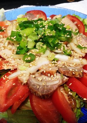 簡単チャーシューサラダ-レシピのメイン写真