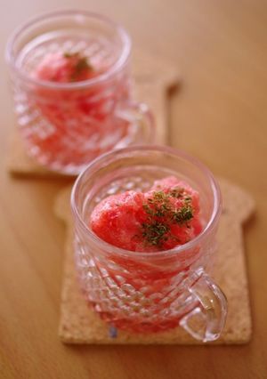 トマトのグラニテ☆簡単シャーベット-レシピのメイン写真