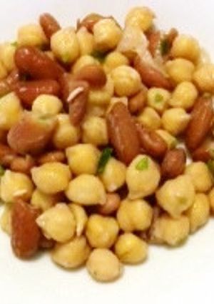 ひよこ豆、金時豆の箸休め-レシピのメイン写真