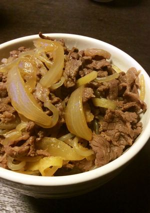 牛丼-レシピのメイン写真