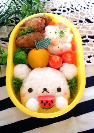 シロクマチャンの夏弁当-レシピのメイン写真