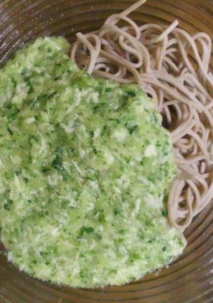 夏に簡単サッパリ☆とろろきゅうり蕎麦-レシピのメイン写真