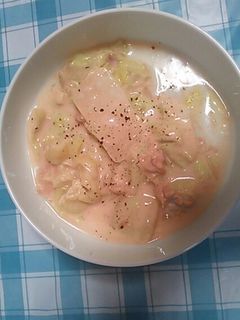 白菜のクリーム煮-レシピのメイン写真