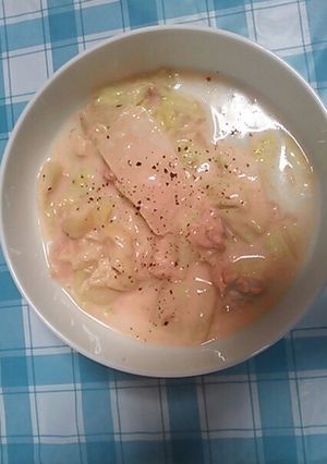 白菜のクリーム煮-レシピのメイン写真